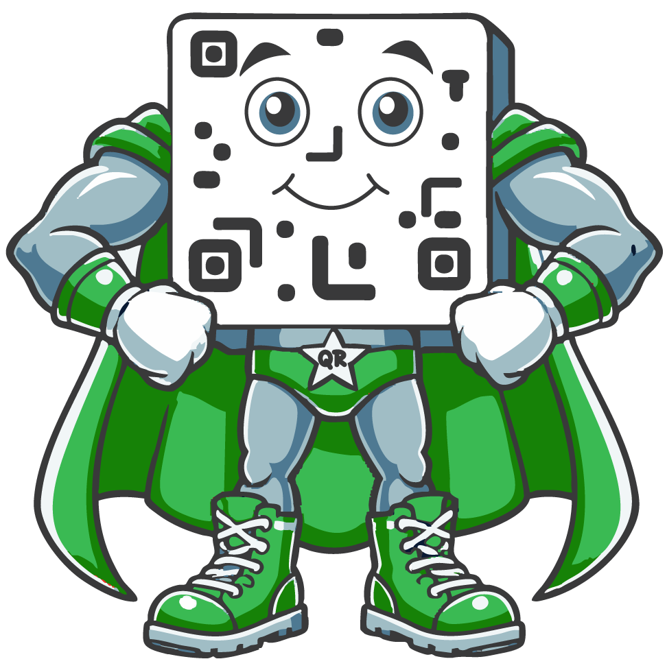 Superhero QR Code